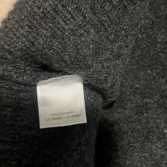 NWT-L,XL- Ann Taylor Cashmere Turtleneck Dress (Gray)